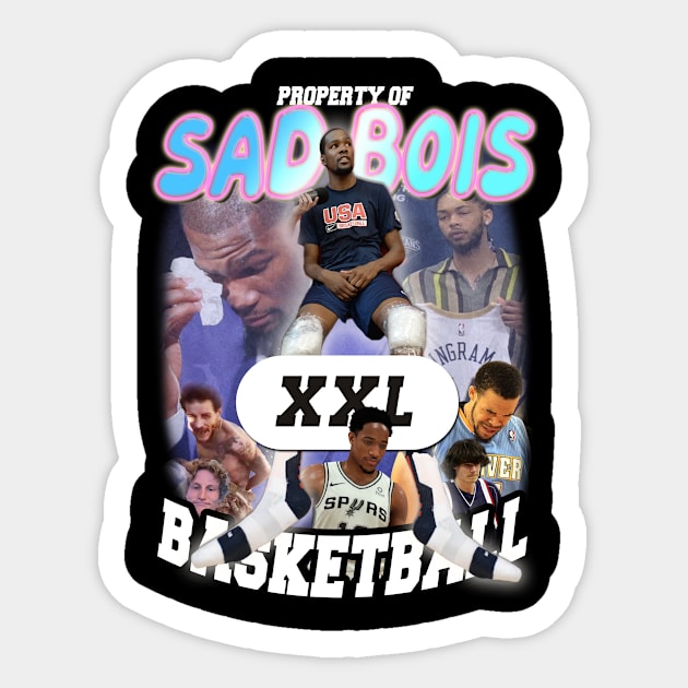 Sad Bois Sticker by dsuss